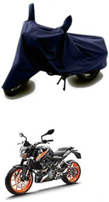 Wadhwa Creations Two Wheeler Cover for KTM(Duke 200, Blue)