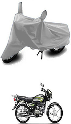 WildKraftZ Two Wheeler Cover for Hero(Silver)