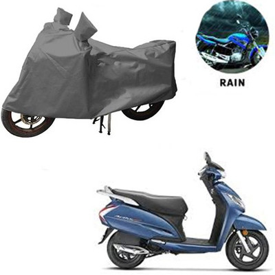 RPSENTTERPR Waterproof Two Wheeler Cover for Honda(Activa, Grey)