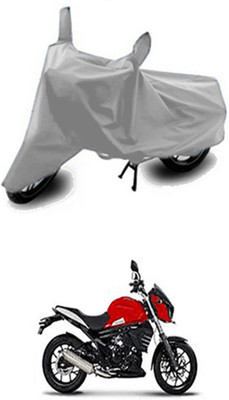 WildKraftZ Two Wheeler Cover for Mahindra(Silver)