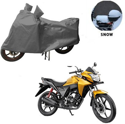 RPSENTTERPR Waterproof Two Wheeler Cover for Honda(CB Twister, Grey)