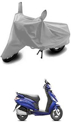 Wadhwa Creations Two Wheeler Cover for Hero(Maestro, Silver)