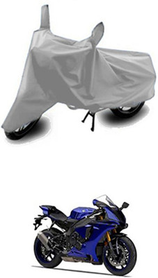 Wadhwa Creations Two Wheeler Cover for Yamaha(YZF R1, Silver)