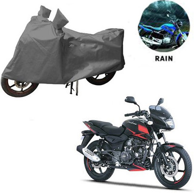 RPSENTTERPR Waterproof Two Wheeler Cover for Bajaj(Pulsar 180 DTS-i, Grey)