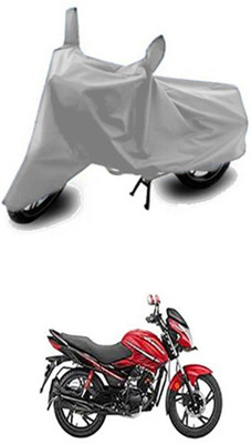 Wadhwa Creations Two Wheeler Cover for Hero(Glamour FI, Silver)