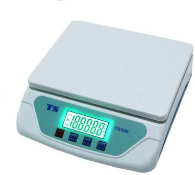 Skeisy Ts-500v INOX00765V Digital 30 kg Kitchen Weight Machine with Adapter Weighing Scale (Multicolor) Weighing Scale (White) Weighing Scale(White, Blue)