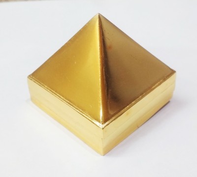 RADHEY Brass Pyramids for Vastu & Feng Shui 3 IN 1 Yantra Brass Yantra(Pack of 1)