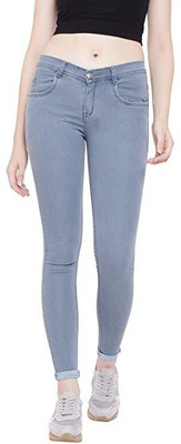 MM-21 Fashion Skinny Women Grey Jeans