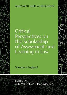 Critical Perspectives on the Scholarship of Assessment and Learning in Law(English, Paperback, unknown)