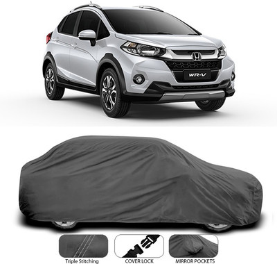 ANTHUB Car Cover For Honda WRV (Without Mirror Pockets)(Grey)