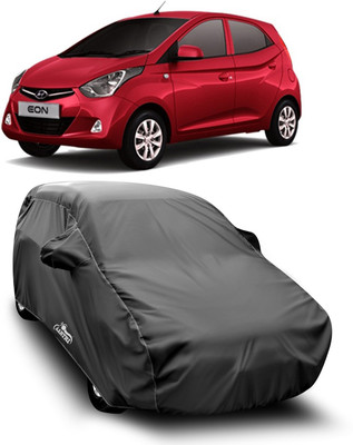 XAFO Car Cover For Hyundai Eon (With Mirror Pockets)(Grey)