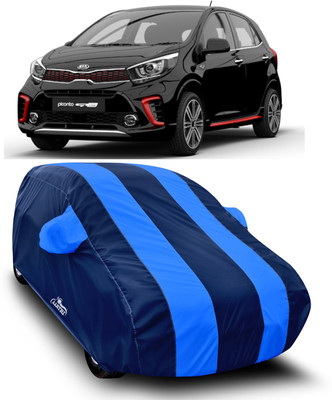 XAFO Car Cover For Kia Picanto (With Mirror Pockets)(Blue)