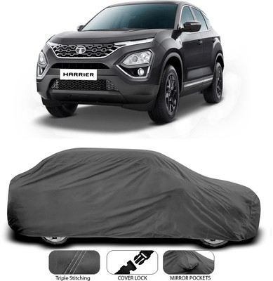 ANTHUB Car Cover For Tata Harrier (Without Mirror Pockets)(Grey)