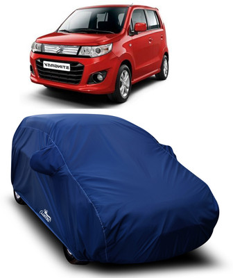 XAFO Car Cover For Maruti Suzuki WagonR Stingray (With Mirror Pockets)(Blue)