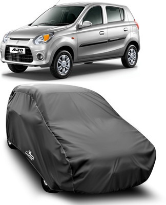 XAFO Car Cover For Maruti Suzuki Alto 800 (With Mirror Pockets)(Grey)
