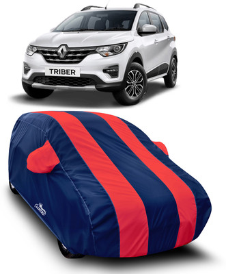 XAFO Car Cover For Renault Triber (With Mirror Pockets)(Red)