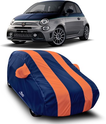 XAFO Car Cover For Fiat Abarth (With Mirror Pockets)(Orange)