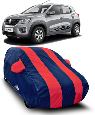 XAFO Car Cover For Renault Kwid (With Mirror Pockets)(Red)