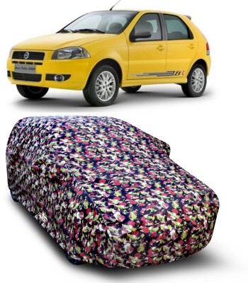 VITSOA Car Cover For Fiat Palio D (With Mirror Pockets)(Multicolor)