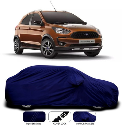 ANTHUB Car Cover For Ford Freestyle (With Mirror Pockets)(Blue)