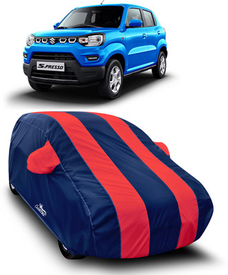 XAFO Car Cover For Maruti Suzuki S-Presso (With Mirror Pockets)(Red)