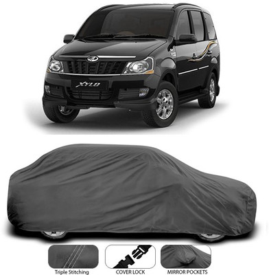ANTHUB Car Cover For Mahindra Xylo (Without Mirror Pockets)(Grey)