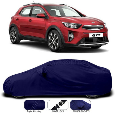 ANTHUB Car Cover For Kia QYI (With Mirror Pockets)(Blue)