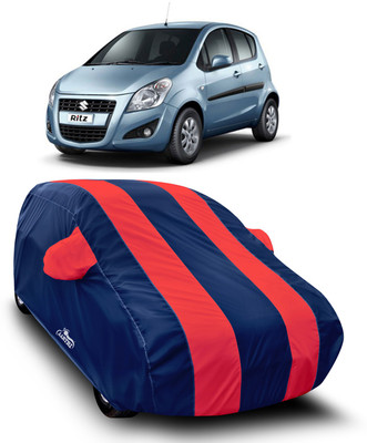 XAFO Car Cover For Maruti Suzuki Ritz (With Mirror Pockets)(Red)