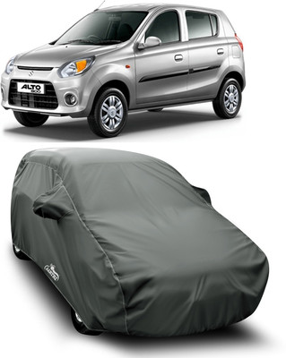 XAFO Car Cover For Maruti Suzuki Alto 800 (With Mirror Pockets)(Grey)
