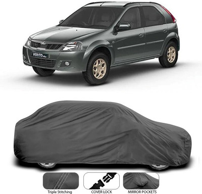 ANTHUB Car Cover For Mahindra Verito Vibe (Without Mirror Pockets)(Grey)