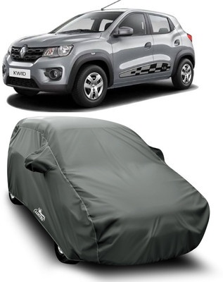 XAFO Car Cover For Renault Kwid (With Mirror Pockets)(Grey)