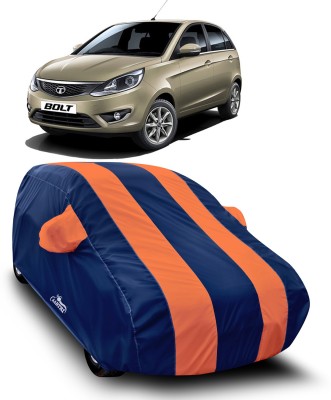 XAFO Car Cover For Tata Bolt (With Mirror Pockets)(Orange)