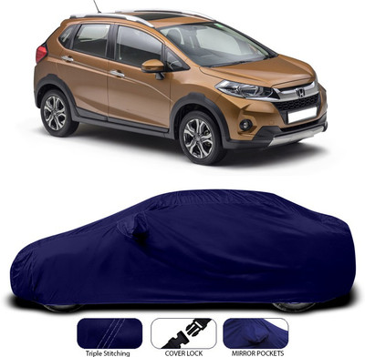 ANTHUB Car Cover For Honda WRV (With Mirror Pockets)(Blue)