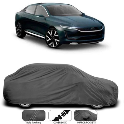 ANTHUB Car Cover For Tata Universal For Car (Without Mirror Pockets)(Grey)