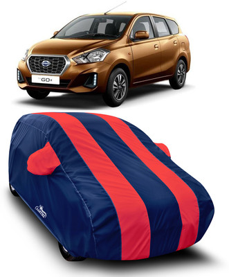 XAFO Car Cover For Datsun Go+ (With Mirror Pockets)(Red)