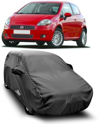 VITSOA Car Cover For Fiat Grande Punto (With Mirror Pockets)(Grey)