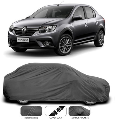 ANTHUB Car Cover For Renault Logan (Without Mirror Pockets)(Grey)