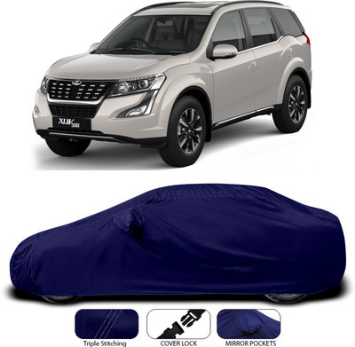 ANTHUB Car Cover For Mahindra XUV 500 (With Mirror Pockets)(Blue)