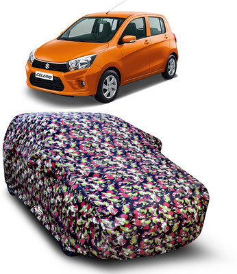 XAFO Car Cover For Maruti Suzuki Celerio (With Mirror Pockets)(Multicolor)