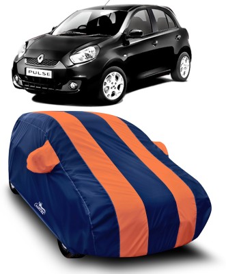 VITSOA Car Cover For Renault Pulse (With Mirror Pockets)(Orange)