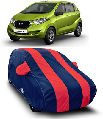 XAFO Car Cover For Datsun redi-GO (With Mirror Pockets)(Red)