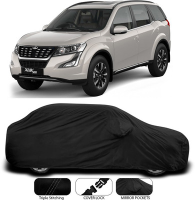 ANTHUB Car Cover For Mahindra XUV 500 (With Mirror Pockets)(Black)