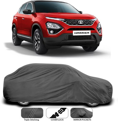 ANTHUB Car Cover For Tata Harrier (Without Mirror Pockets)(Grey)
