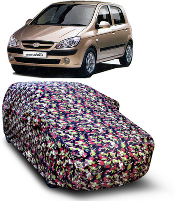 XAFO Car Cover For Hyundai Getz Prime (With Mirror Pockets)(Multicolor)