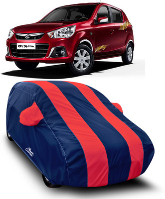XAFO Car Cover For Maruti Suzuki Alto K10 (With Mirror Pockets)(Red)