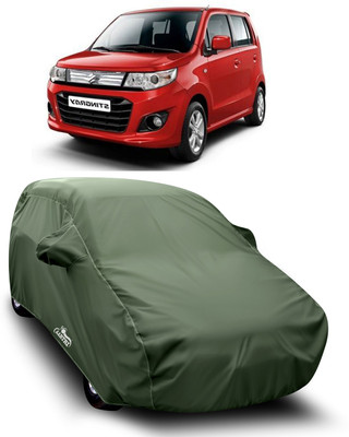 XAFO Car Cover For Maruti Suzuki WagonR Stingray (With Mirror Pockets)(Green)