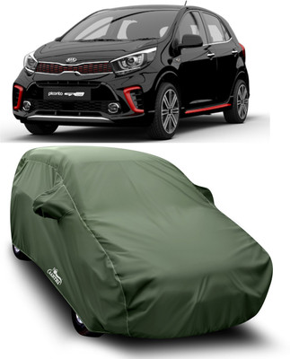 XAFO Car Cover For Kia Picanto (With Mirror Pockets)(Green)