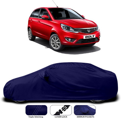 ANTHUB Car Cover For Tata Bolt (With Mirror Pockets)(Blue)