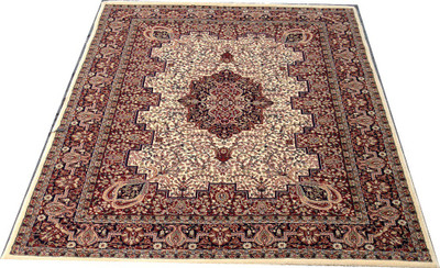 Carpet Planet Multicolor Silk Carpet(6 ft,  X 9 ft, Rectangle)