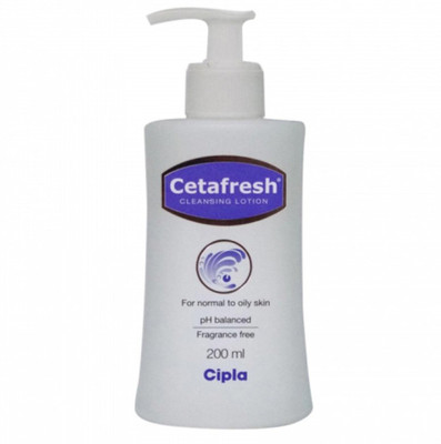 Cipla Cetafresh Cleasing Lotion Face Wash(200 ml)
